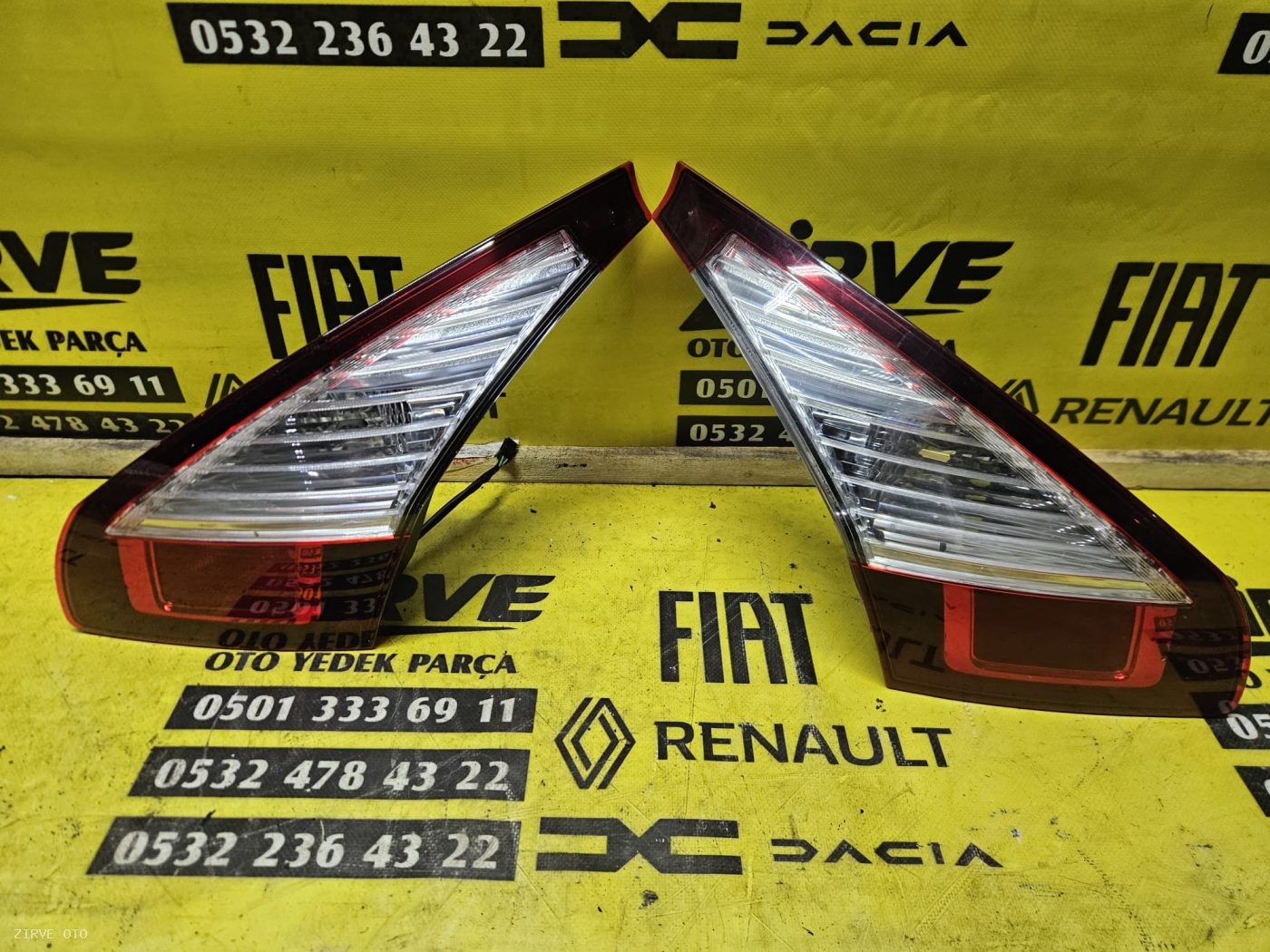 Megane 3 Sağ Sol İç Stop Sıfır Orjinal